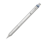 Tombow MONO graph fine mechanical pencil, silver, line width 0.5 mm, HB, integrated eraser, refillable, soft-touch metal handle [SH-MGF04]