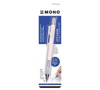 Tombow MONO graph mechanical pencil 0.5 mm, coral pink, HB, precise drawing with 4 mm tip, shaking mechanism, incl. refillable eraser, blister pack [SH-MG84-BS]