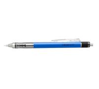 Tombow MONO graph mechanical pencil 0.7 mm, neon blue, HB, precise drawing with 4 mm tip, shaking mechanism, refillable eraser included [SH-MG43-R7]