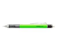 Tombow MONO graph mechanical pencil 0.7 mm, neon green, HB, precise drawing with 4 mm tip, shaking mechanism, refillable eraser included [SH-MG63-R7]
