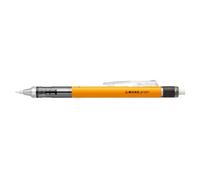 Tombow MONO graph mechanical pencil 0.7 mm, neon orange, HB, precise drawing with 4 mm tip, shaking mechanism, refillable eraser included [SH-MG56-R7]