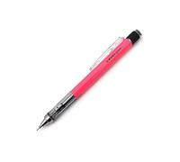 Tombow MONO graph mechanical pencil 0.7 mm, neon pink, HB, precise drawing with 4 mm tip, shaking mechanism, refillable eraser included [SH-MG83-R7]