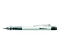 Tombow MONO graph mechanical pencil 0.7 mm, white, HB, precise drawing with 4 mm tip, shaking mechanism, refillable eraser included [SH-MG23-R7]
