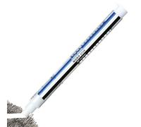 Tombow Mono Stick Eraser Pen Blue/White/Black, Precision Eraser with 6.7 mm Tip, Refillable, Pressure Mechanism, Phthalate-Free [EH-KUM01]