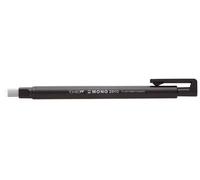 Tombow Mono Zero Eraser Pen Black, Precise Erasing with Rectangular tip, Slim Body, refillable, Recycled Material [EH-KUS11]