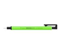 Tombow Mono Zero Eraser Pen neon Green, Precise Erasing with Round 2.3 mm tip, Slim Body, refillable, Recycled Material [EH-KUR63]