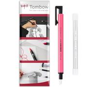 Tombow Mono Zero Eraser Pen with Refills - 2.3mm Round Tip - Neon Pink - Pack of 2 in Envelope Gift Packaging