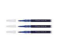 Tombow Blue Broad Tip 3-Piece Refill Pack for Rollerball Pens