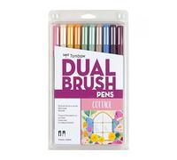 Tombow Pen Cottage Dual Brush Markers, 10-Pack, 10 Piece