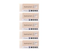 Tombow Pencil Eraser MONO Mono Natural S Biomass Mark 5 Pcs JCC-591AZ
