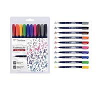 Tombow WS-BH-10P Fudenosuke Colour Brush Pens (Pack of 10)