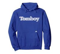 Tomboy for Girls that Like Boy Stuff Pullover Hoodie, Adult Unisex, Royal Blue, X-Large