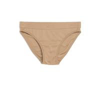 TomboyX Tucking Bikini Underwear for Secure Compression, Sustainable Soft Stretch Fabric, Inclusive Fit Panties, Chai, L