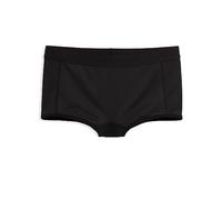 TomboyX Tucking Boy Shorts Underwear Secure Compression, Sustainable Soft Stretch Fabric, Inclusive Fit High Waisted Panties, X= Black, 4XL