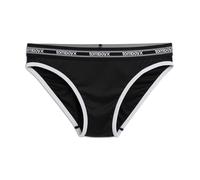 TomboyX Tucking Hiding Bikini Underwear, Secure Compression for Transgender MTF, Gaff Shaping Panties, Size Inclusive (XS-6X), Retro Black, M