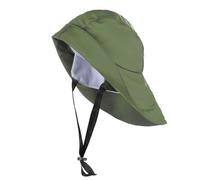tomBrook Südwester Unisex Rain Hat - Waterproof Rain Hat with Adjustable Chin Strap and Inner Lining, olive, XXL