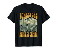 Tombstone Arizona Cactus Retro Matching Family T-Shirt