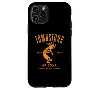 Tombstone Arizona Dancing Kokopelli Distressed Design Case for iPhone 11 Pro