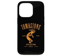 Tombstone Arizona Dancing Kokopelli Distressed Design Case for iPhone 13 Pro