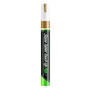 Tombstone Marker Pen for Faded Headstone Restoration, Waterproof Oil Based Paint Pen for Grave Stone Inscriptions, Permanent Weather Resistant Marker for Granite, Ceramic & Monuments (Golden)