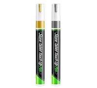 Tombstone Marker Pen For Restoring Faded Grave Inscriptions, 2pcs Oil-Based Tombstone Repair Paint Marker Pens | Weather-Resistant, Strong Coverage, For Gravestone Lettering Memorial Inscriptions