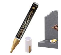 Tombstone Marker Pen - Gold Gravestone Pen, Restoring Faded Grave Inscriptions, Strong Coverage Paint Markers | For Women Caregiver Dog Owner Family Friends Visitor Volunteer