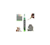Tombstone Marker Pen, Waterproof Stone Touch-up Pen, For Restoring Engraved Lettering On Granite Marble Headstone Gravestone Inscription Touch Up, Waterproof Oil Based Paint
