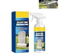 Tombstone Monument Cleaner for Granite Marble Cemetery Memorials, Stone Cleaner Gravestone Cleaning Kit, Headstone Restoration & Cleaning Spray,Tombstone & Monument Cleaning Spray for Granite. (1PCS)