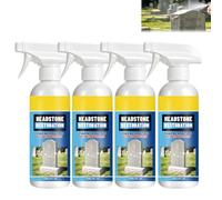 Tombstone Monument Cleaner for Granite Marble Cemetery Memorials, Stone Cleaner Gravestone Cleaning Kit, Headstone Restoration & Cleaning Spray,Tombstone & Monument Cleaning Spray for Granite. (4PCS)