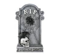 Tombstones for Graves Halloween,Halloween Decorations Outdoor Tombstones | Miniature Gravestones Headstones Scary Props for Crafts Ground Fence Cemetery Yard Exterior Garden Party Outside