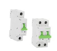 TOMC7-63 Curve B 1P 2P 1A 6A 10A 16A 20A 25A 32A 40A 50A 63A Miniature Circuit Breaker 6KA 110V/220V/400V 50/60HZ Type B MCB 1Pcs(1,B25)