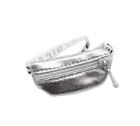 Tomcrazy Mini Crossbody Bag for 15cm 17cm Doll (No Doll) ,Doll Fanny Pack Cosplay Backpack Dollhouse Accessory for OB11 1/12 1/6, 1/4,1/3 BJD GSC Barbie Dolls Clothes Accessories (Silver)