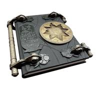 Tome of the 's Curse: Distressed Artifact in Brown Color, Ancient Ritual Manual, Mythical Desert Script, Historical Display Accent | Aged Artifact Spell Book