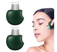 Tomedeks 2 Pieces Skin Spatula, Blackhead Scraper,Metal Extractor, Pimple Scraper Blackhead Remover Scraper, Blackhead Shovel For Women Men Blackhead Removing(WHITE)