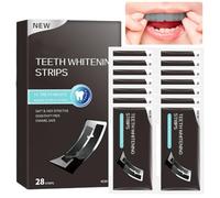 Tomedeks 28 Strips Teeth whitening Strips, Teeth whitening kit, Bamboo Charcoal