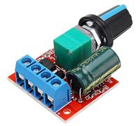 Tomedeks Pack of 6 5V-35V PWM Regulator, Variable Voltage Regulator, Adjustable Driver Switch, LED Volt Regulator, Speed Controller, Suitable for DC Motor