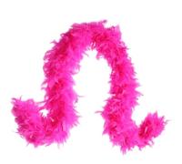 Tomedeks Pink Boa,2 m Premium Hot Pink Feather Boas,Fancy Dress Accessories,Turkey Boa Feathers,Boas for Women,Feather Boas for Hen Do,Weddings,Pride,LGBT Parades,Concert Accessories