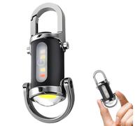 Tomedeks Super Bright Keyring Torch, Mini LED Torch Keyring, Power Bank Torch Key Ring, Camping