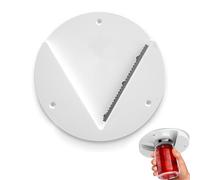 Tomedeks Talenti Count Jar Opener for Weak Hands,Under Cabinet Jar Opener,The Grip Jar Opener-Opens Any Size/Type of Lid Effortlessly,talenti Count White can Opener 3 Hole Colour Box Model