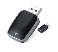 Tomedeks wireless carplay adapter 2-in-1 for CarPlay/Android Auto,2025 Upgraded Conversion from Wired to Wireless with USB/Type-C,Plug and Play,Compatible with iPhone/Android,Cars from 2016