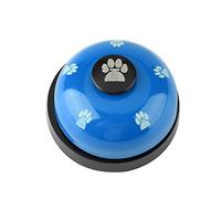 Tomedny 2 PCS Dog Training Bell, Pet Training Bells Dogs Doorbells to Go Outside Potty Button Communication Device for Door Potty (Blue)