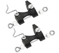 Tomedny 2PCS Downrigger Release Clip, Adjustable Tension Planer Board Clips Trolling Offshore Fishing Accessories for Outrigger Downrigger Fishing Kite
