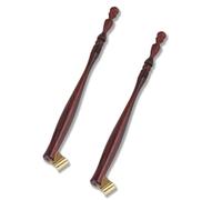 Tomedny 2PCS Oblique Calligraphy Pen, Oblique Pen Holder Nib Holder with Removable Metal Flange Wooden English Nib for Writing English Drawing