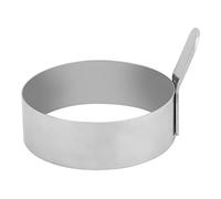 Tomedny 3.5 Inch Egg Rings Nonstick, Stainless Steel Round Pancake Ring for Griddle, Omelette Cooking Shaper for Cooking Baking, Dishwasher Safe (L 360ml 6.8x14.5cm / 2.7x5.7in)