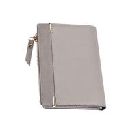 Tomedny Monederos pequeños para mujer, tarjetero, tarjetero, tarjetero, exquisito monedero para mujer con diseño de hebilla para compras al aire libre (Gris)
