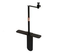 Tomedny Projector Stand, Projector Mount, Height Adjustable 9.45-15.75 Inches, Bedside Bracket Holder with 1/4 Inches Screw for Home Office Outdoor Movie (Black)