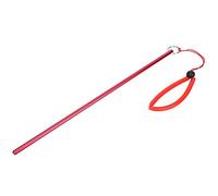 Tomedny Scuba Diving Stick, Lobster Tickle Stick Diving Rod with Measurement and Lanyard Underwater Tool for Underwater Shaker Noise Maker Snorkeling (Red)