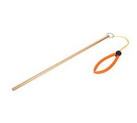 Tomedny Scuba Diving Stick, Lobster Tickle Stick Diving Rod with Measurement and Lanyard Underwater Tool for Underwater Shaker Noise Maker Snorkeling (Gold)
