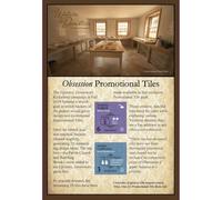 TOMENGBEIAABBCC Aeiniwer XGATML Ardour Van Promotional Improvement Tiles (Obsession Board Game Expansion)