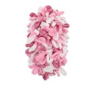 TOMETURE 1 Roll Pink Polyester Fibre Knitting Wool Yarn for Handcrafts and Clothing, Soft DIY Wool Without Irritating The Skin, Easy to Care, for Hand Knitting Projects